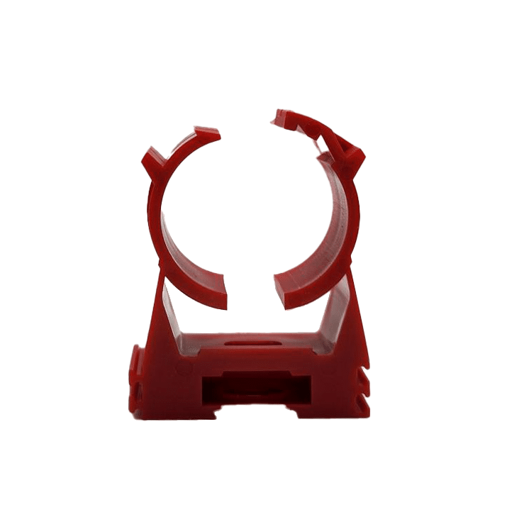 Rood bevestigingsbeugel voor 25mm aspiratiebuis