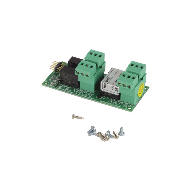 ES414 Uitbreiding gascentrale 4x relais voor CE408