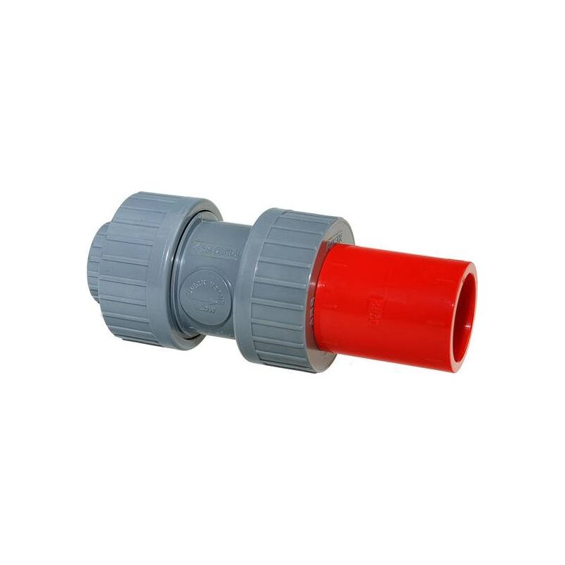 Abs Rood 25mm Automatische overdrukklep