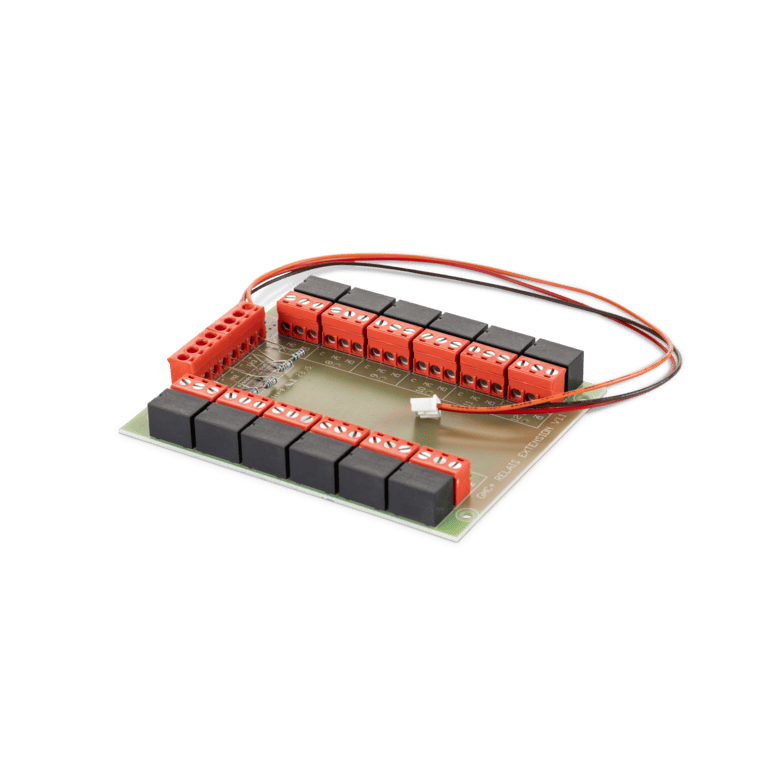 GMCK+ Relaismodule 12x relais 4x bewaakte ingang