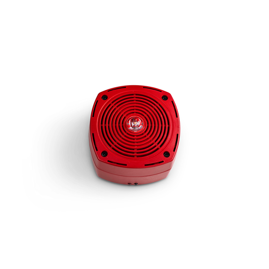 Kingspan Light + Air PHON adresseerbare sirene met flits plafondmontage rood