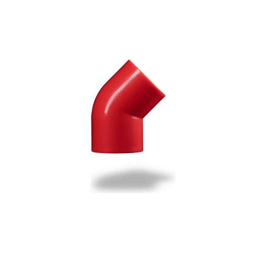 Rood 25m bocht 45° voor ASD