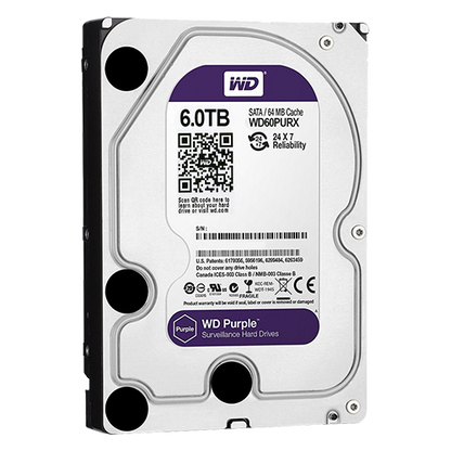 WD Purple Security Harde Schijf 6 TB