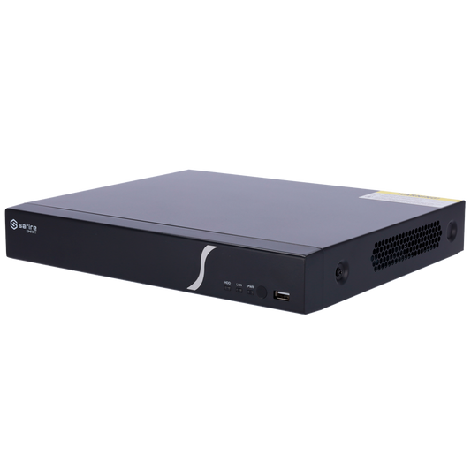 Safire 4 kanaals IP camerarecorder met POE