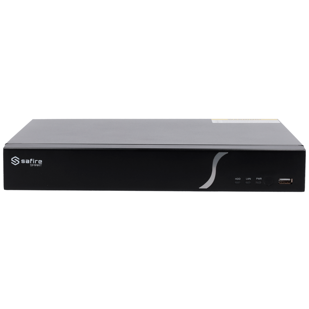 8 kanaals IP camerarecorder met POE
