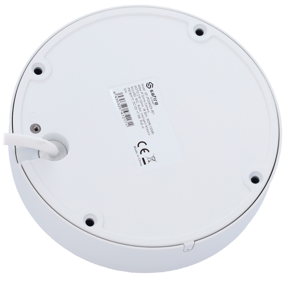 Safire dome camera E1 4MP 2.8-12mm IP65
