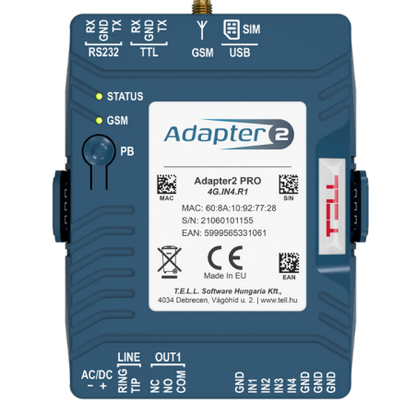 Adapter 2 PRO 4G GSM kiezer