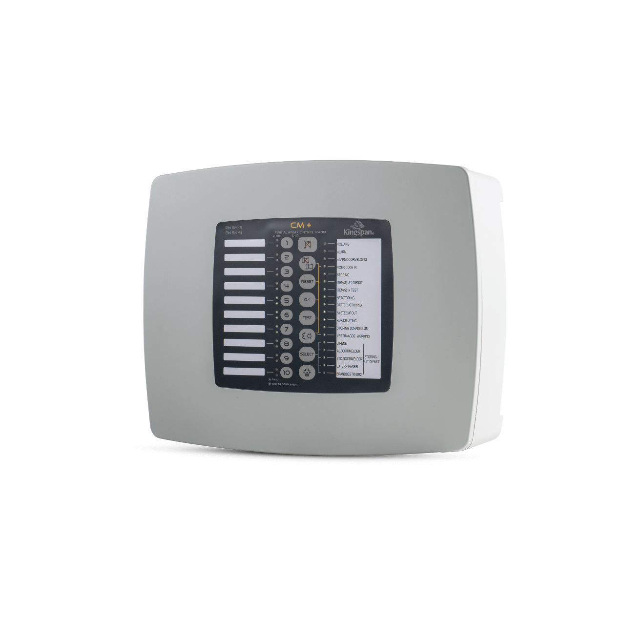 Kingspan Light + Air CM+ conventionele brandmeldcentrale 10 zones
